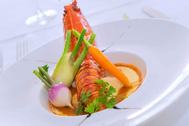 Meal in the Restaurant