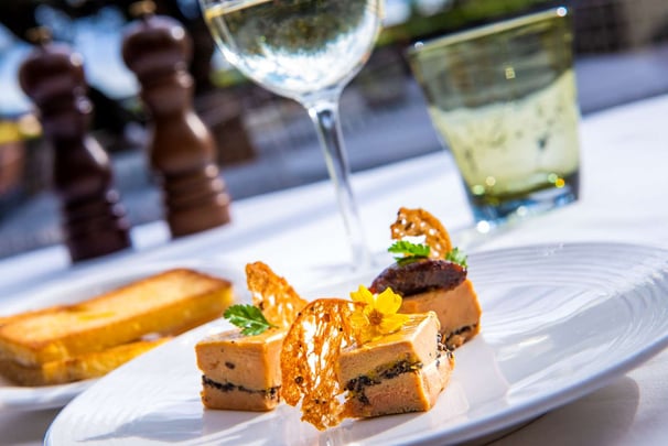 Chef trufle foie gras