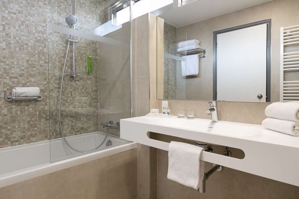 triple privilege bathroom