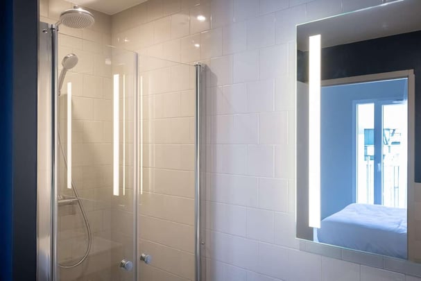 Bathroom with shower