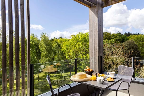 Superior room with outside patio