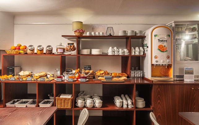 Short Course Breakfast Buffet With Homemade Cakes And Pancakes