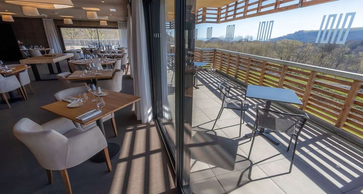 Restaurant and its terrace