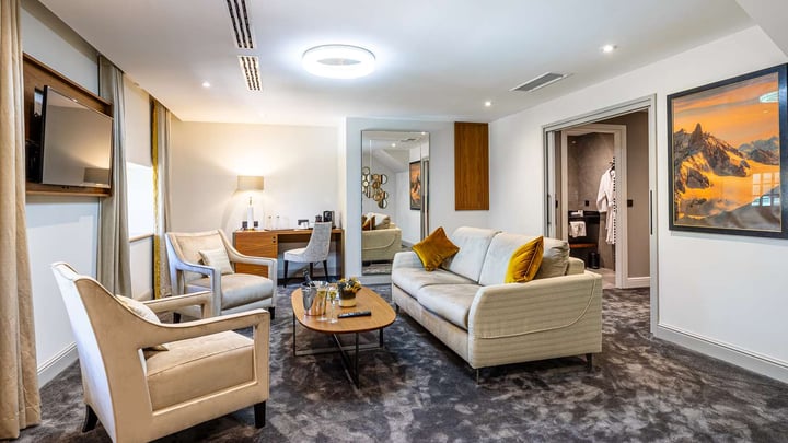 Les Ecrins - Living room