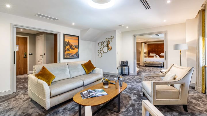 Les Ecrins - Living room