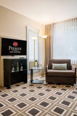 Deluxe Zimmer Living Area