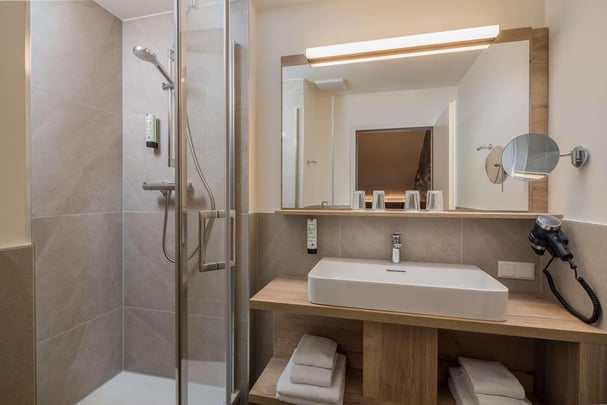 bathroom family room