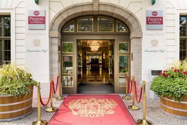Hotel entrance