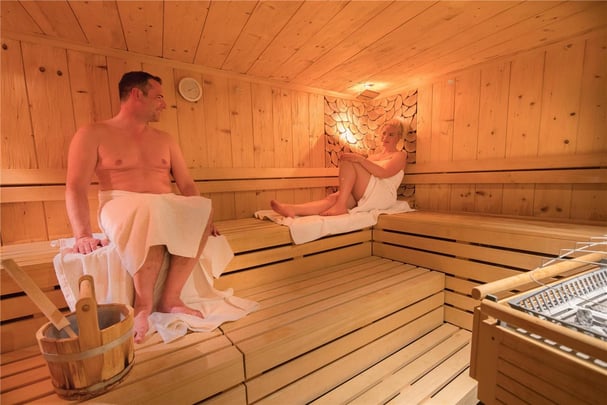 finnish sauna in hotel