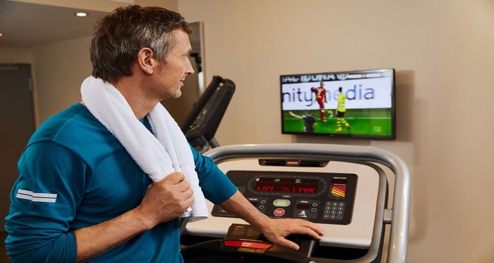 Health club  fitness center  gym