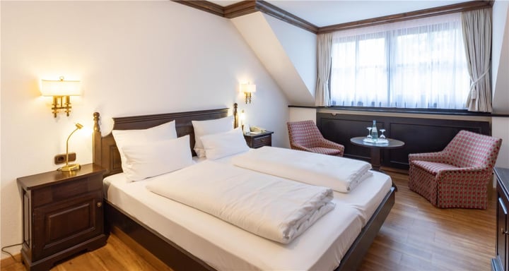 Standard double room in the main building