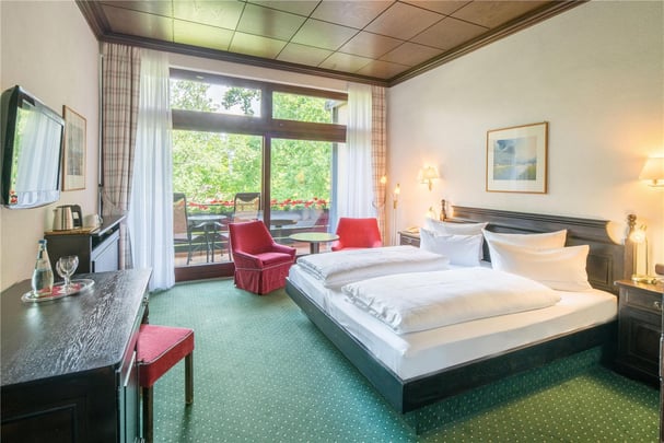 Superior double room in the main building with balcony