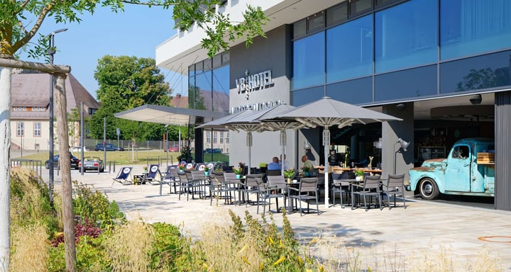 Pick Up Restaurant Terrasse