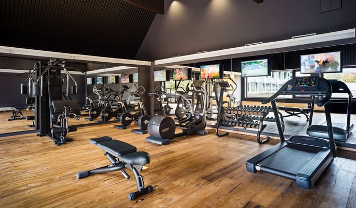 Health club  fitness center  gym