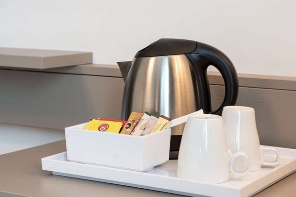 Tea and coffee in the room