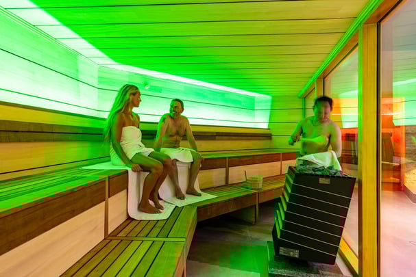 Sauna area