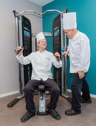 Health club  fitness center  gym