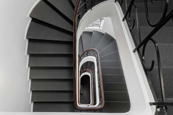 BW Hotel Torvehallerne staircase