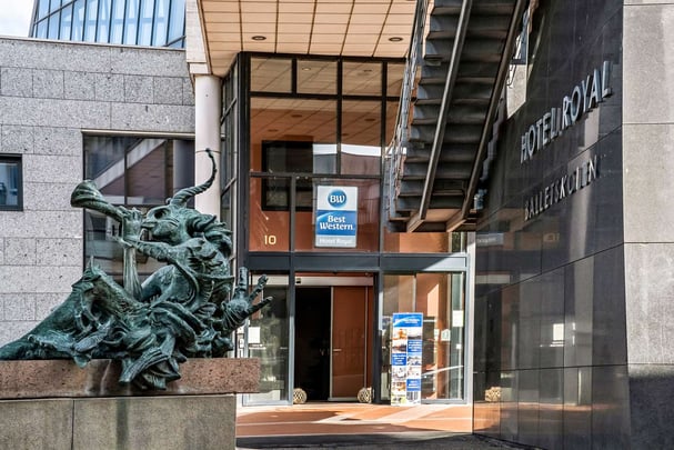 BW Hotel Royal indgang Entre