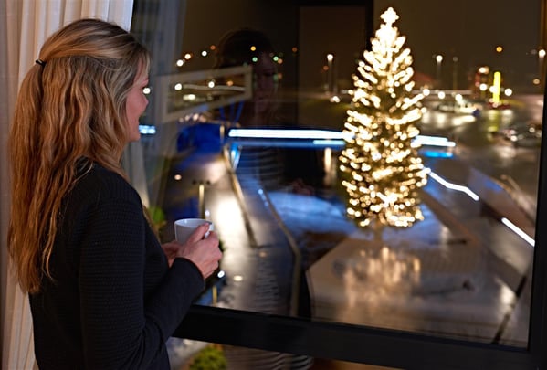 River View at Christmastime