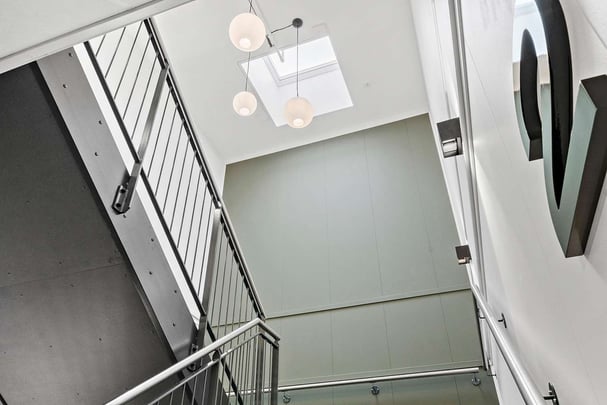 Aiden Herning stairs