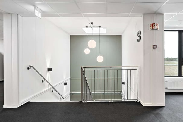 Aiden Herning stairs