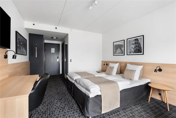 Standard two single bed