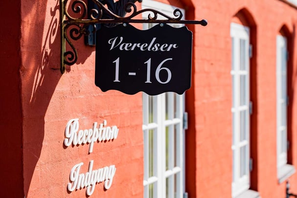 Detail exterior Tyrstrup Kro