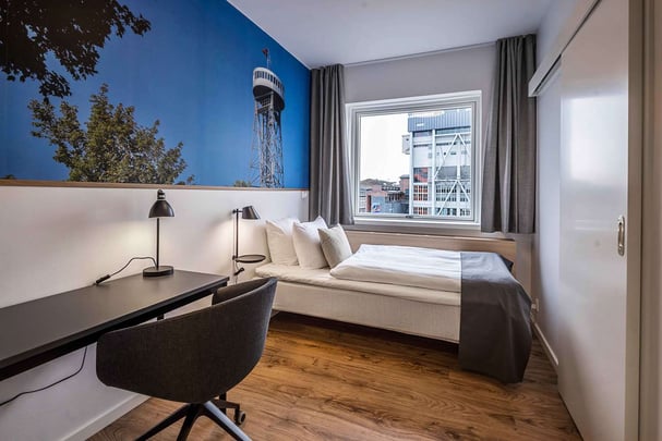 Single room Kompas Hotel Aalborg