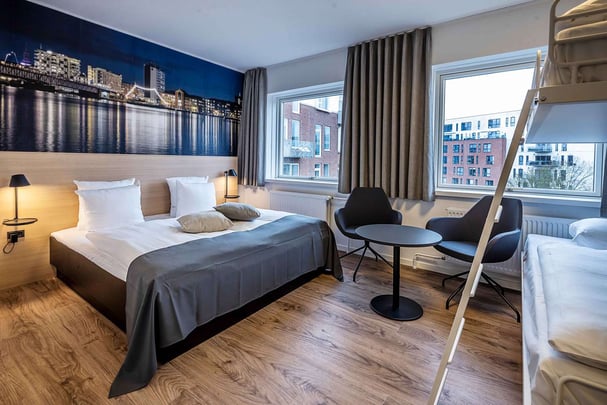 Standard double family Kompas Hotel Aalborg