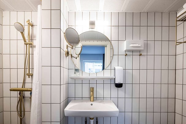 Standard Double bath Kompas Hotel Aalborg