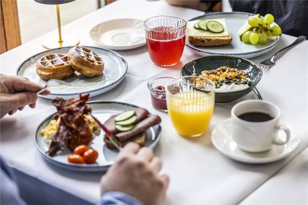 Hotel Birkso breakfast