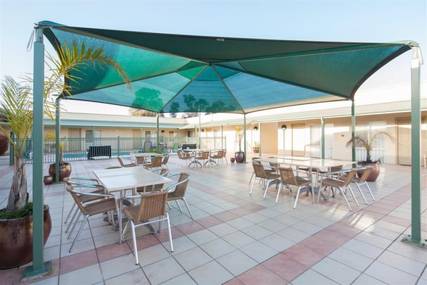 Pool Courtyard