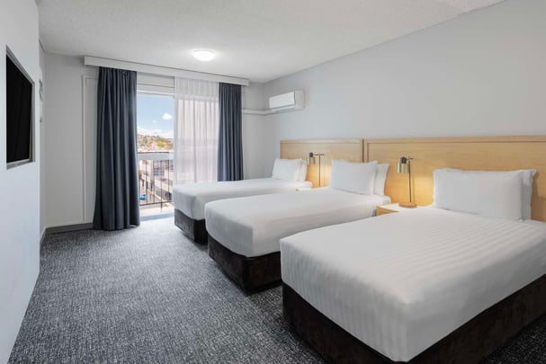 Family Room King and Three Singles