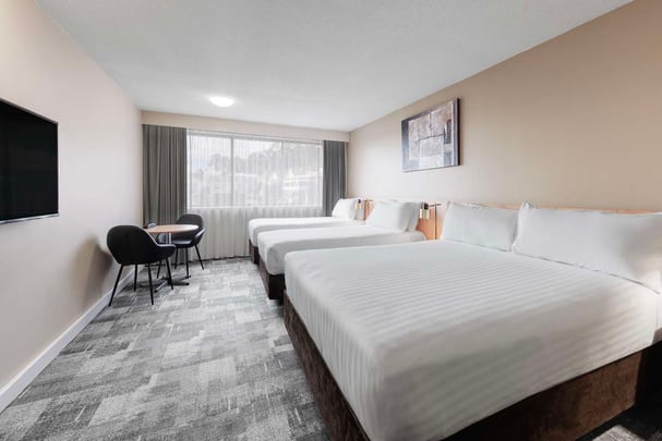 Family Room Queen & Two Singles