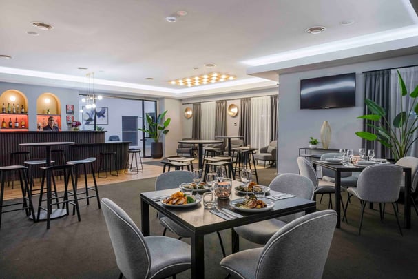 Relish, our on-site Restaurant