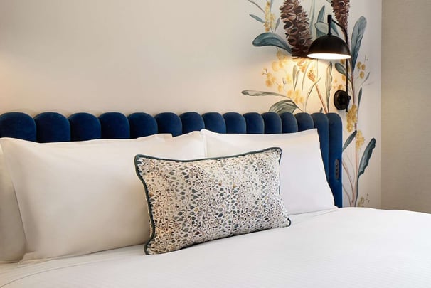 Aiden Darling Harbour bed close-up