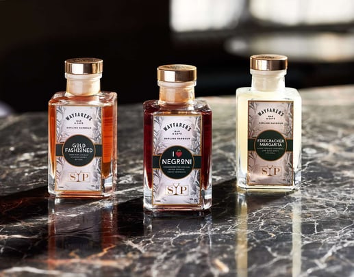 Aiden Darling Harbour Wayfarer s Trio Signature Cocktail