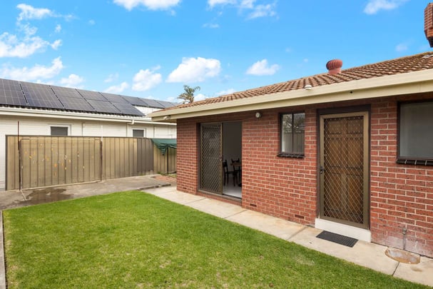 Three Bedroom House Backyard