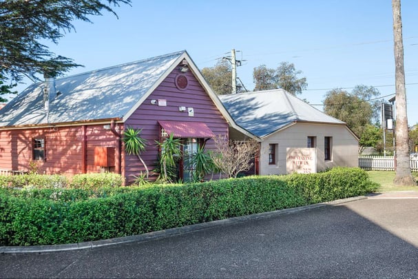 Lobby outdoor facade