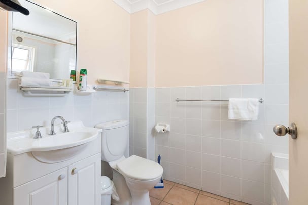 Standard guest bathroom