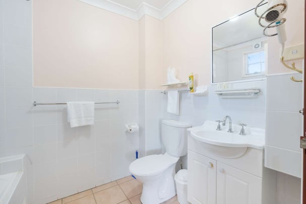 Standard family room bathroom