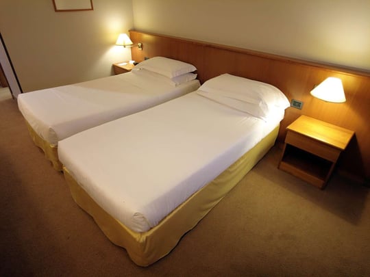 Standard Two Twin Bed Guest Room