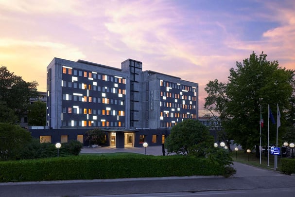 Exterior - night view