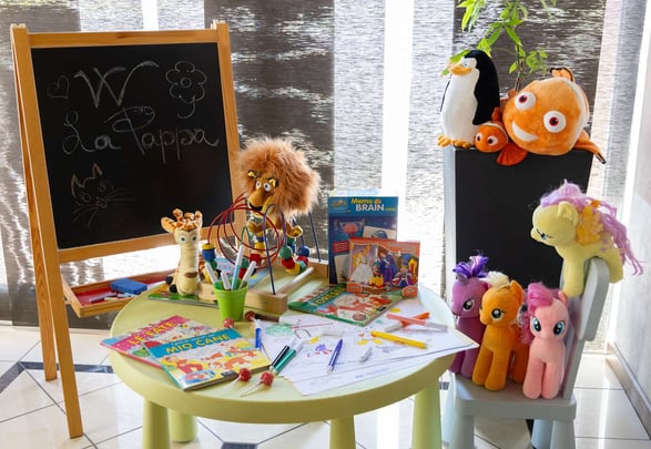 Kids breakfast corner