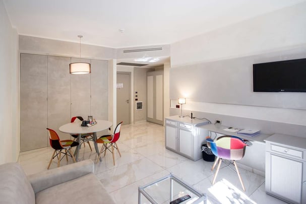 suite dependance living room