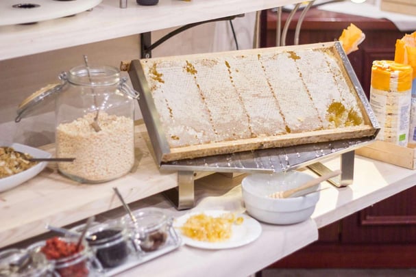 breakfast honey comb