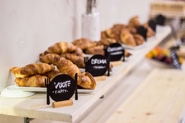 Buffet breakfast croissaint