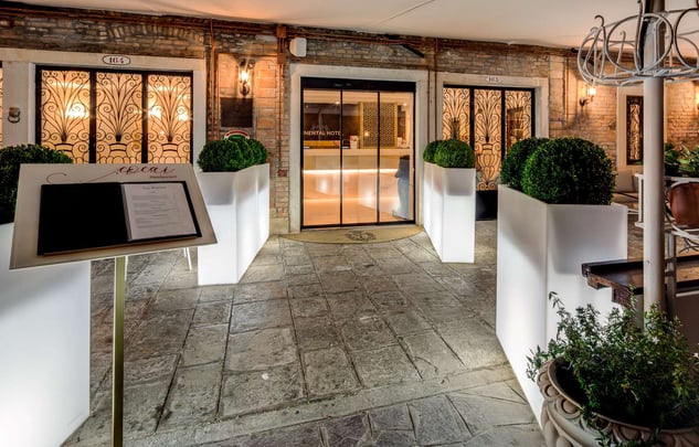 BW Continental Entrance from Veranda