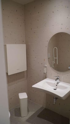 Restroom in the Fitness Center